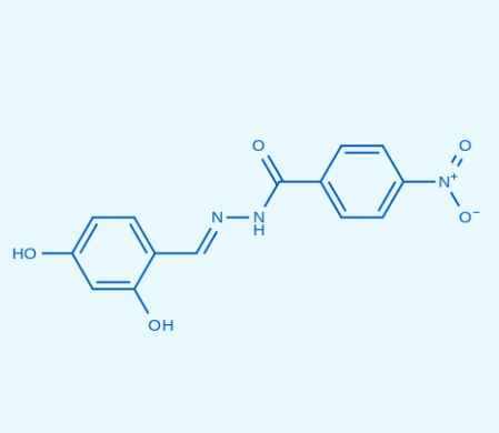 N'-[(1E)-(2,4-dihydroxyphenyl)methylidene]-4-nitrobenzohydrazide  303084-13-1