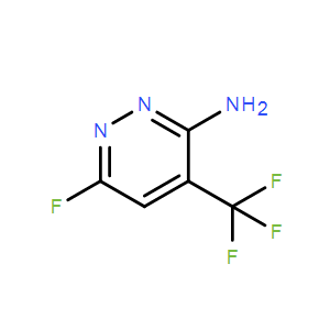 6-氟-4-(三氟甲基)哒嗪-3-胺