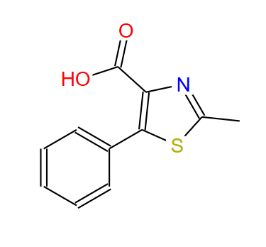 2-甲基-5-苯基-噻唑-4-羧酸