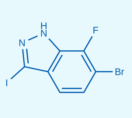 6-溴-7-氟-3-碘-1h-吲唑  2432848-78-5