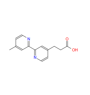 4'-甲基-2,2'-联吡啶-4-丙酸  149762-81-2	4"-Methyl-2,2"-bipyridine-4-propionic acid