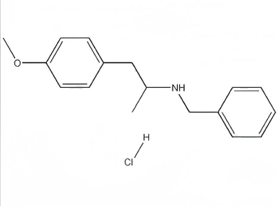 4-甲氧基-ALPHA-甲基-N-(苯甲基)苯乙胺盐酸盐