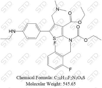 瑞卢戈利杂质96