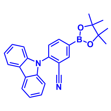 2-(9H-咔唑-9-基)-5-(4,4,5,5-四甲基-1,3,2-二氧杂硼烷-2-基)苯甲腈