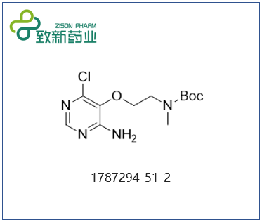 2-(4-氨基-6-氯嘧啶-5-基氧基)乙基甲基氨基甲酸叔丁酯