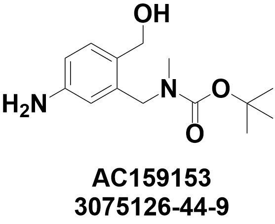 tert-butyl (5-amino-2-(hydroxymethyl)benzyl)(methyl)carbamate