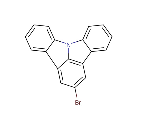 2-溴吲哚并[3,2,1-JK]咔唑 2-broMoindolo[3,2,1-jk]carbazole 98%