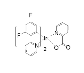 FIrPic 99%, 376367-93-0, 二(4,6-二氟苯基吡啶-C2,N)吡啶甲酰合铱, Bis[2-(4,6-difluorophenyl)pyridinato-C2,N](picolinato)iridium(III)