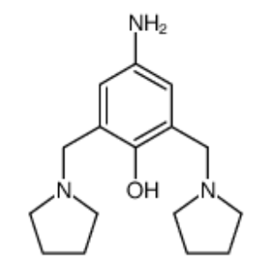 4-氨基-2,6-双(吡咯烷-1-甲基)苯酚；85236-51-7