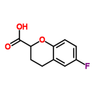 6-氟色满-2-羧酸；99199-60-7