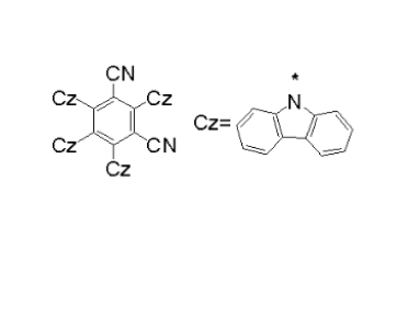 2，4，5，6-四(9-咔唑基)-间苯二腈, 4CzIPN 99%, 1416881-52-1, 2,4,5,6-tetrakis(carbazol-9-yl)-1,3-dicyanobenzene