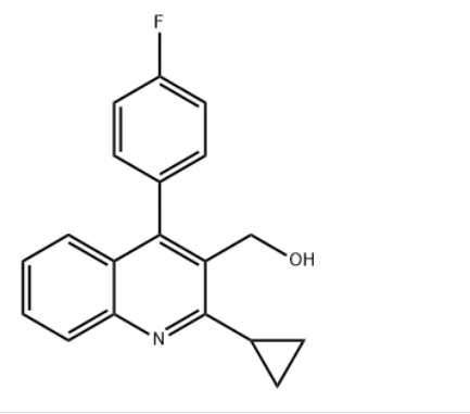 2-环丙基-4-(4-氟苯基)-3-喹啉甲醇