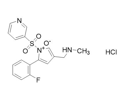 2-(2-氟苯基)-4-((甲基氨基)甲基)-1-(吡啶-3-磺酰基)-1H-吡咯-1-酮（盐酸盐）