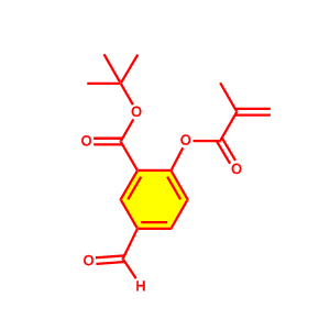 5-甲酰基-2-(甲基丙烯酰氧基)苯甲酸叔丁酯