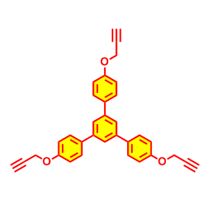 4,4''-双(丙-2-炔-1-基氧基)-5'-[4-(丙-2-炔-1-基氧基)苯基]-1,1':3',1''-三联苯