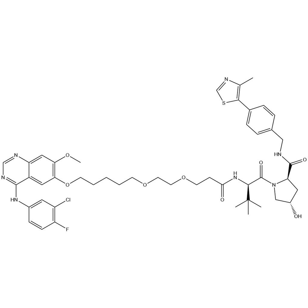 Gefitinib-based PROTAC 3；2230821-27-7