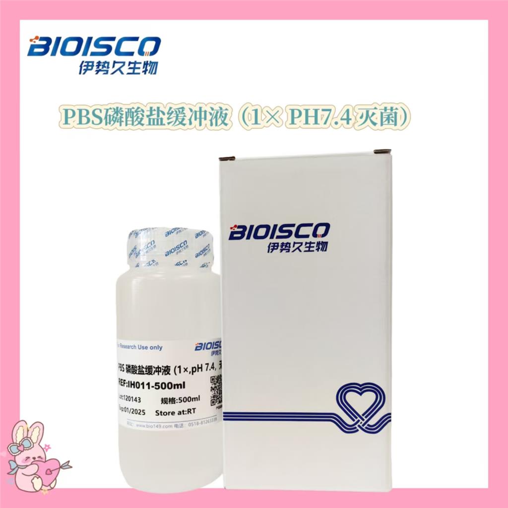 PBS磷酸盐缓冲液（1× PH7.4 灭菌）