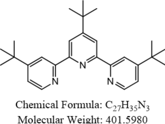 4,4′,4″-三叔丁基-2,2′:6′,2″-三联吡啶