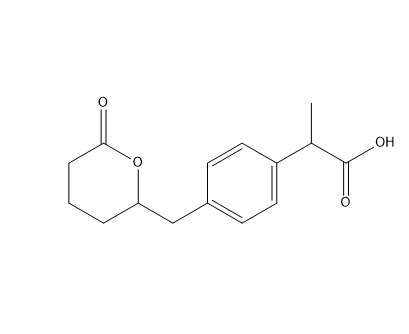 2-（4-（（2-氧代四氢-2H-吡喃-4-基）甲基）苯基）丙酸