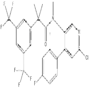 N-[6-氯-4-(4-氟-2-甲基ph烯基)-3-吡啶基]-N,a,a-三甲基 