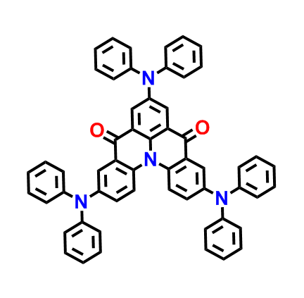 2759189-68-7 ；3,7,11-三（二苯基氨基）喹啉并[3,2,1-de]吖啶-5,9-二酮