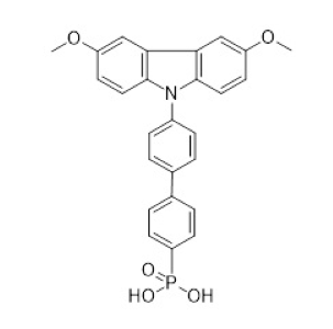 4-(3，6-二甲氧基-9氢-咔唑-9-基)联苯基磷酸, MeO-pBPhPACz 98%, 3084258-42-1,  4-(3,6-Dimethoxyl-9H-carbazol-9-yl)Biphenyl Phosphonic Acid