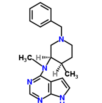 N-甲基-N-((3R,4R)-4-甲基-1-苄基-3-哌啶基)-7H-吡咯并[2,3-D]嘧啶-4-胺；477600-73-0