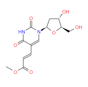 (E)-5-(2-甲氧羰基乙烯基)-2'-脱氧尿苷；86163-17-9