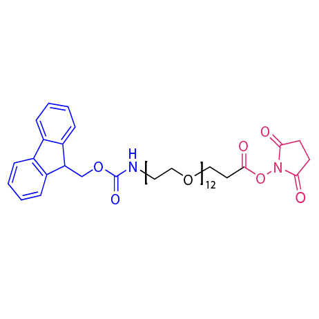 Fmoc-NH-PEG12-NHS
