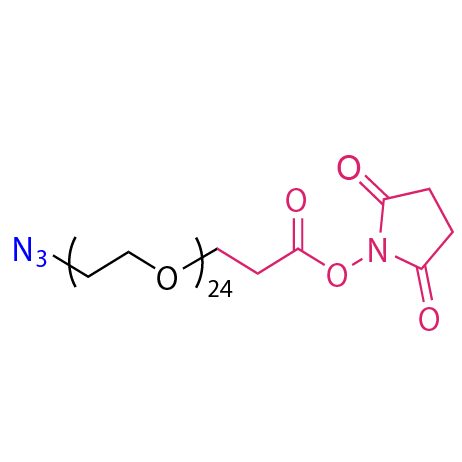 N3-PEG24-NHS