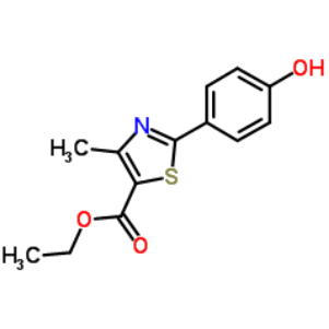 2-(4-羟基苯基)-4-甲基噻唑-5-羧酸乙酯；161797-99-5