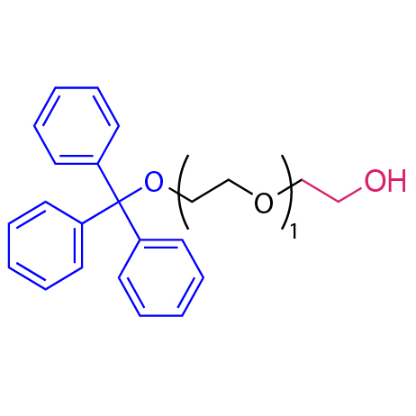 Ph3C-PEG2-OH