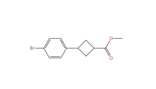 3-(4-溴苯基)环丁烷-1-甲酸甲酯