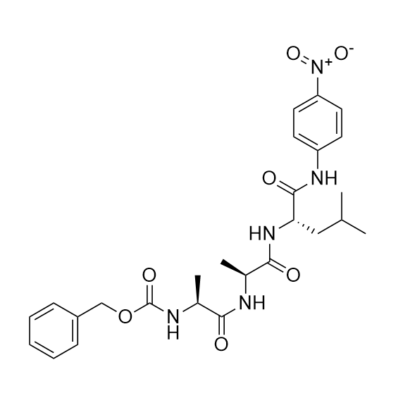 61043-33-2；Z-丙氨酰-丙氨酰-亮氨酸对硝基苯胺；杭州固拓生物多肽合成