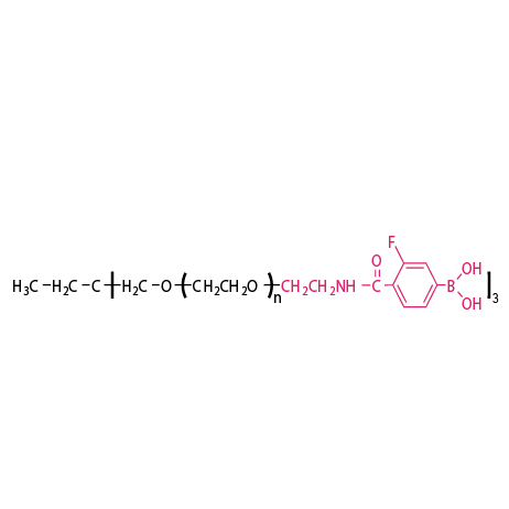 三臂聚乙二醇-4-甲酰氨-3-氟苯硼酸