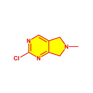 2-氯-6-甲基-6,7-二氢-5H-吡咯并[3,4-d]嘧啶