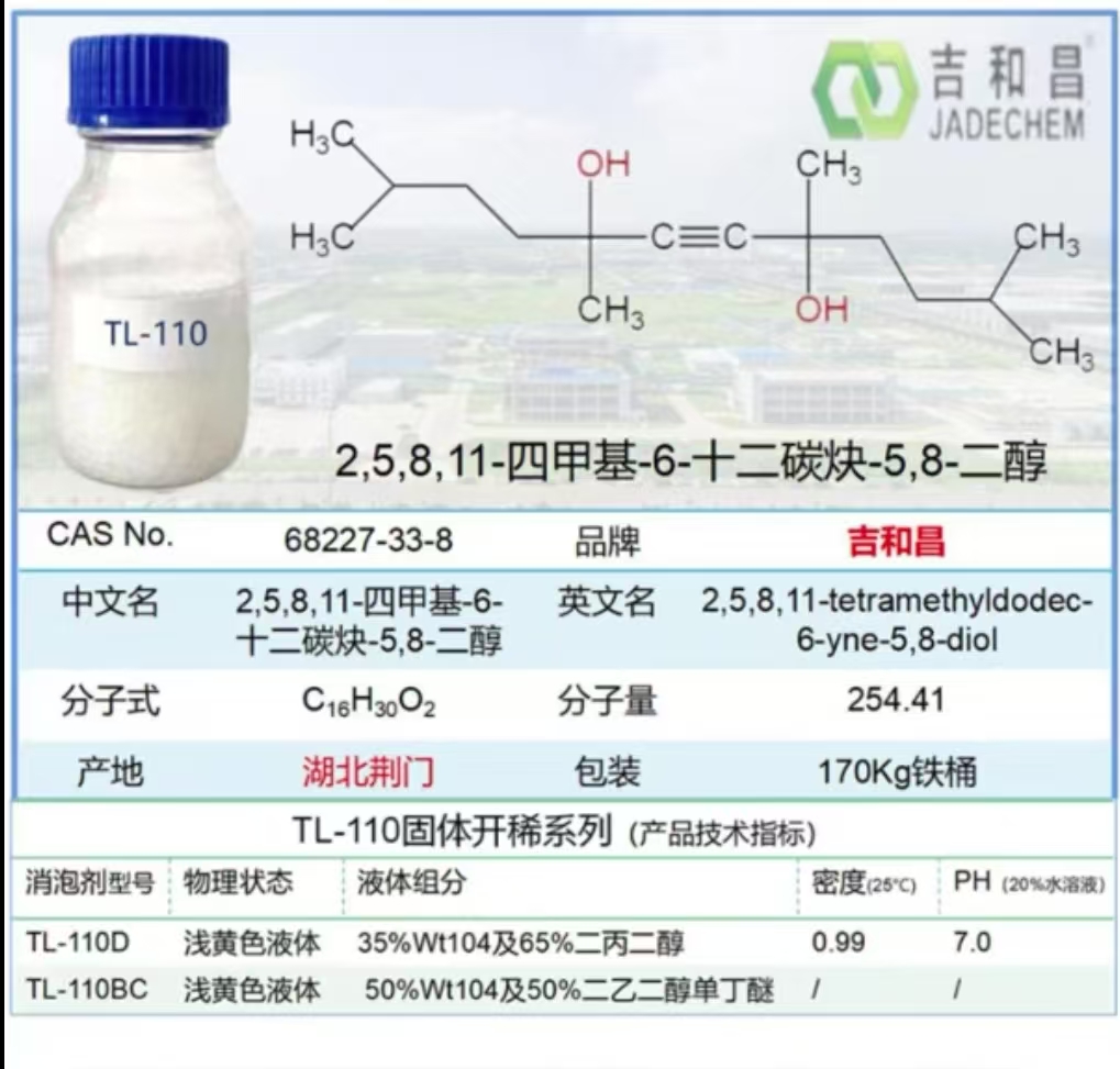 2,5,8,11-四甲基-6-十二炔-5,8-二醇 TL-110