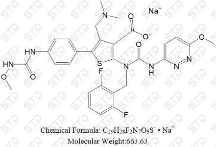 瑞卢戈利杂质80 钠盐