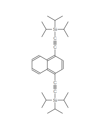 Naphthalene, 1,4-bis[2-[tris(1-methylethyl)silyl]ethynyl]-