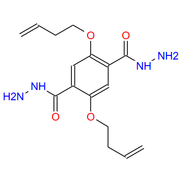 1,4-Benzenedicarboxylic acid, 2,5-bis(3-buten-1-yloxy)-, 1,4-dihydrazide