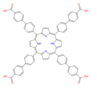 4',4'''4''''',4'''''''-(卟啉-5,10,15,20-四基)四(([1,1'-联苯]-4--羧酸))