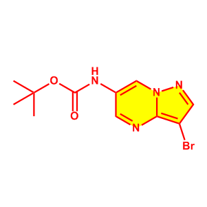 (3-溴吡唑并[1,5-a]嘧啶-6-基)氨基甲酸叔丁酯