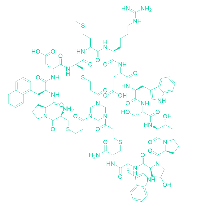 载体多肽Nectin-4 targeting bicycle peptide 59/2378594-54-6/Nectin-4 targeting bicycle peptide 59