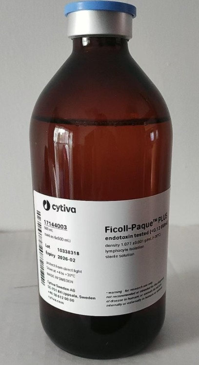 GE 17-1440-03 Ficoll Paque淋巴细胞分离液500mL
