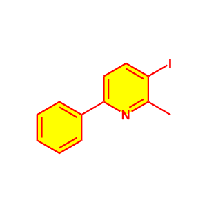 3-碘-6-苯基-2-甲基吡啶