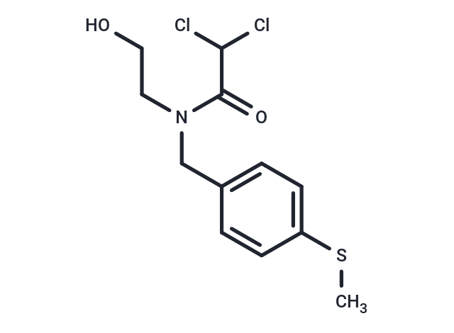 化合物 Acetamide, 2,2-dichloro-N-(2-hydroxyethyl)-N-(p-(methylthio)benzyl)-|T29553|TargetMol