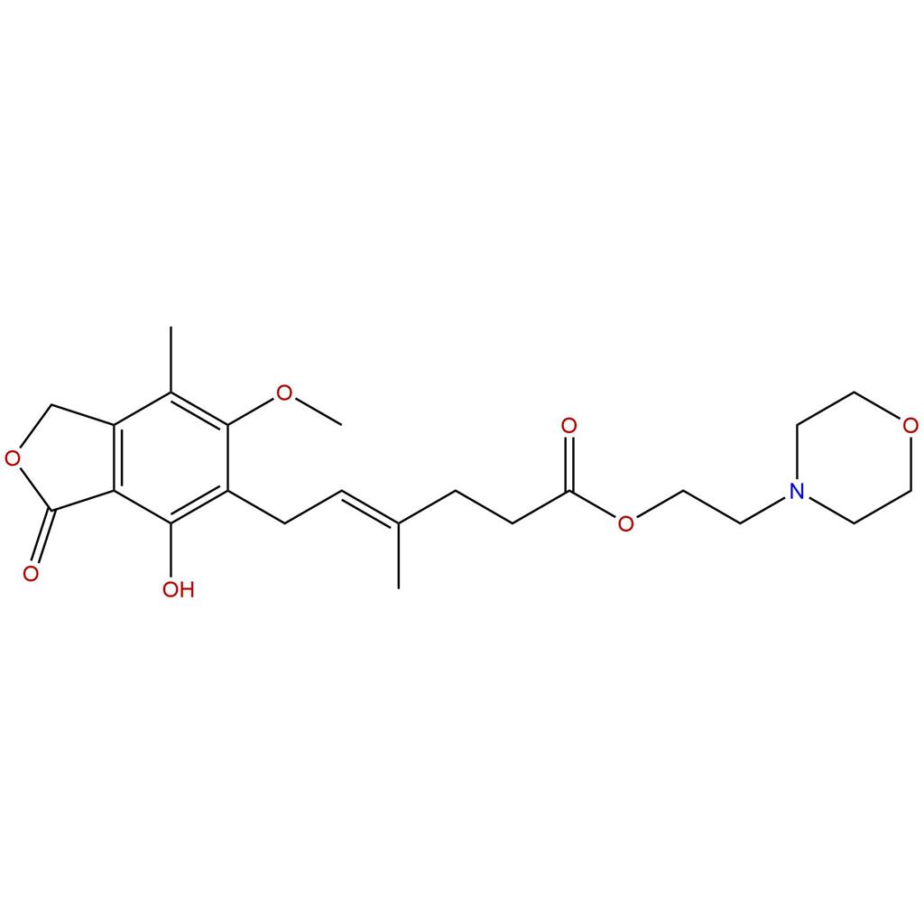 霉酚酸酯，Mycophenolate mofetil，128794-94-5