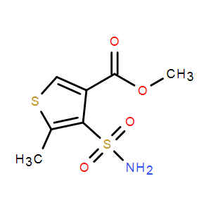 5-甲基-4-氨磺酰基噻吩-3-羧酸甲酯