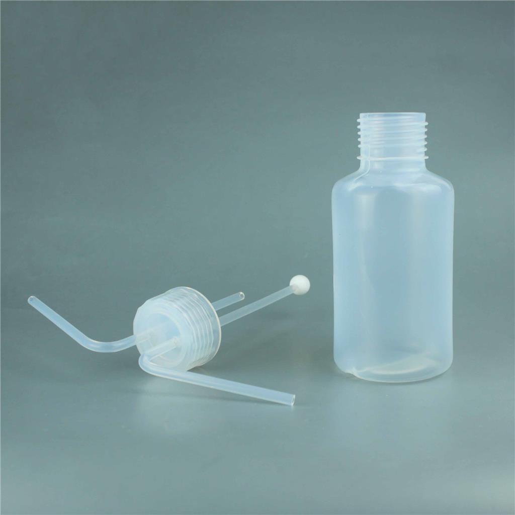 PFA洗气瓶高纯气体洗涤反应PFA吸收瓶250ml500ml