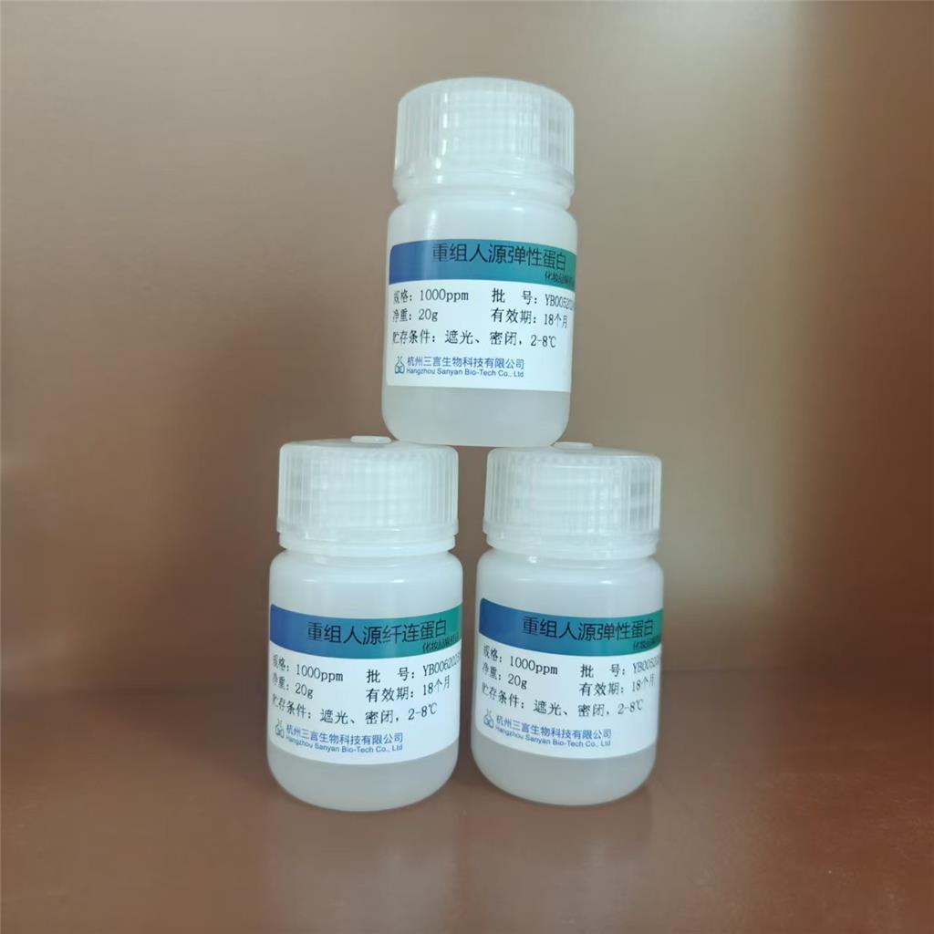 重组人源弹性蛋白；弹性蛋白